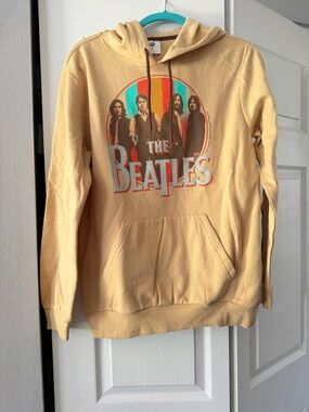Junk Food Clothing The Beatles Yellow Graphic Hoodie